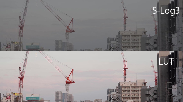 SONY(ソニー) α7 IV S-Log3→LUT