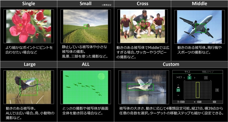 OM SYSTEM（オーエムシステム）OM-1 AFエリア
