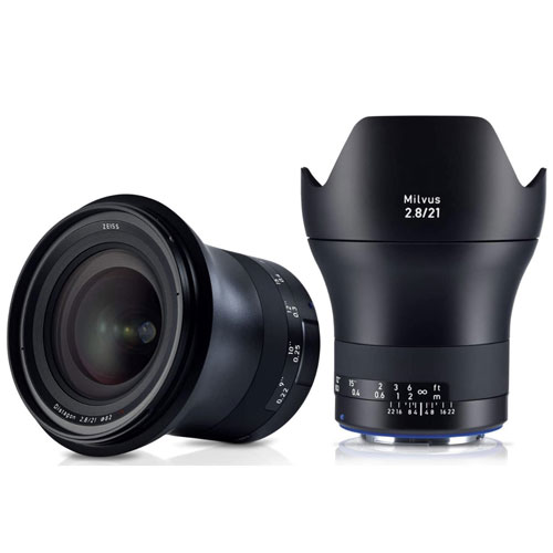 Carl Zeiss（カールツァイス）レンズ（写真はMilvusシリーズ）