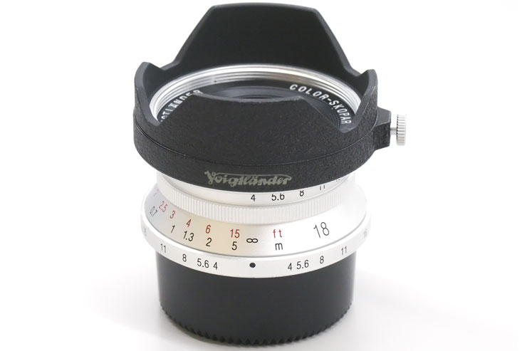 COLOR-SKOPAR(カラースコパー) 18mm F4 L39マウント 試作品