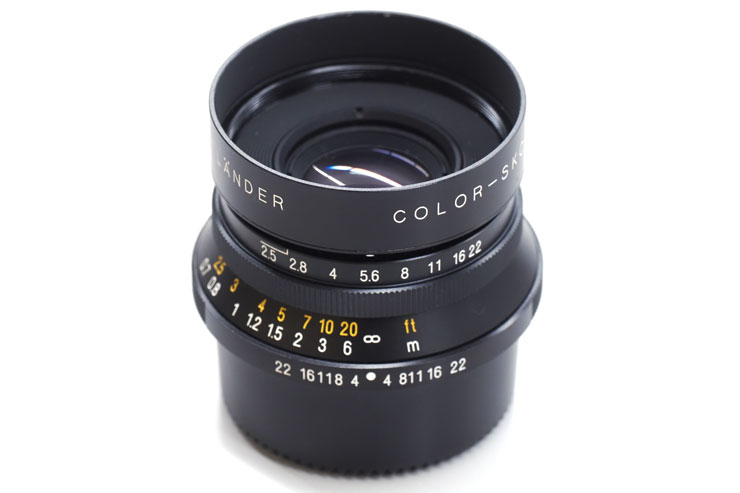 COLOR-SKOPAR(カラースコパー) 35mm F2.5 C L39マウント 試作品