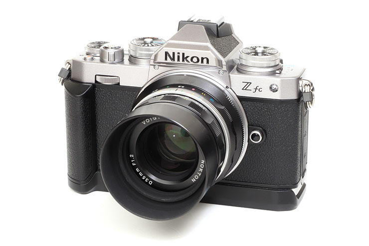 Voigtländer(フォクトレンダー)NOKTON(ノクトン)D35mmF1.2、ニコンZ fc