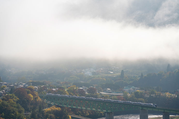 秋色絶景鉄道写真 作例15