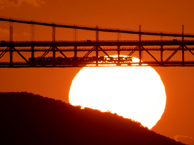 秋色絶景鉄道写真 作例16