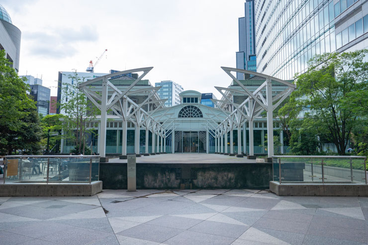 旧新橋停車場跡